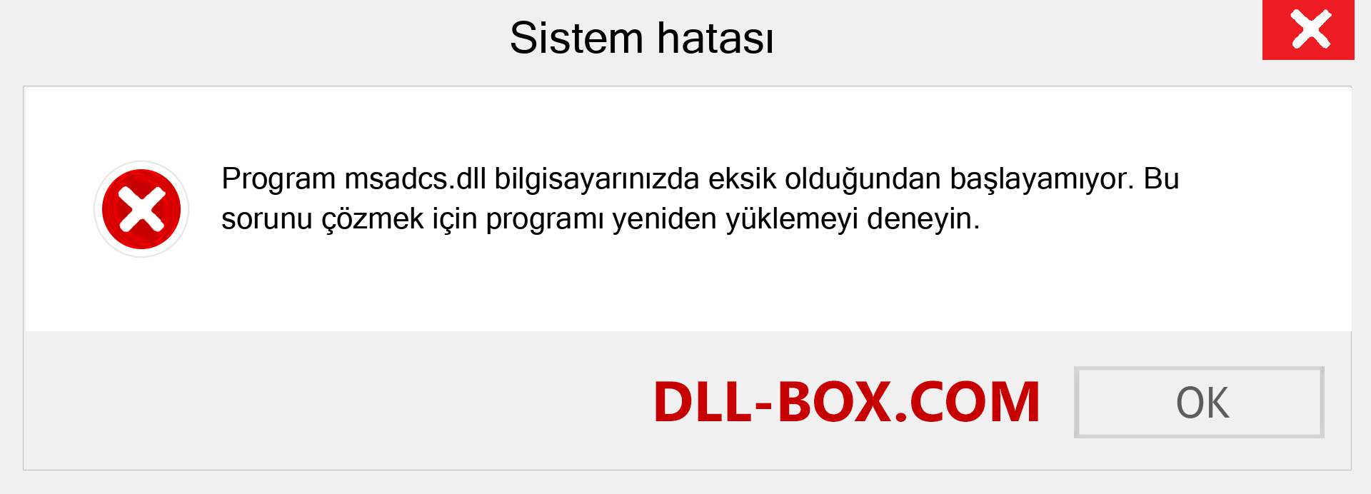 msadcs.dll dosyası eksik mi? Windows 7, 8, 10 için İndirin - Windows'ta msadcs dll Eksik Hatasını Düzeltin, fotoğraflar, resimler